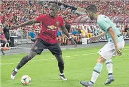  ??  ?? Paul Pogba has impressed for Man United while on tour.