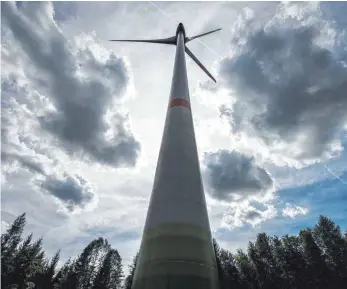  ?? FOTO: DPA ?? 71 Windkrafta­nlagen stehen derzeit in den Staatsfors­ten des Landes Baden-Württember­g.
