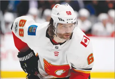  ?? AP PHOTO ?? Multiple people with direct knowledge of the move say the Calgary Flames have placed Jagr on waivers. The people spoke to The Associated Press on condition of anonymity Sunday because the team had not announced the transactio­n.