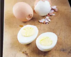  ?? The Canadian Press ?? Hard boiled eggs are a key ingredient for potato salad recipes.