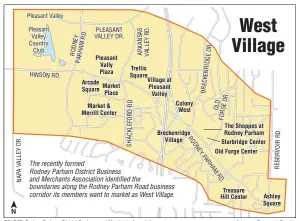  ?? Arkansas Democrat-Gazette ?? SOURCE: Rodney Parham District Business and Merchants Associatio­n