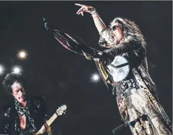  ??  ?? ► Aerosmith ya había cancelado un show en Chile: fue en octubre de 2011.