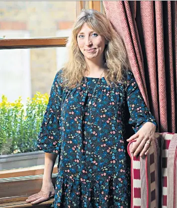  ??  ?? Parenting fails: Daisy Haggard, above, says her new show – also starring Martin Freeman, left – reflects the ‘joyful, maddening and funny’ side of being a parent