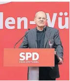  ?? FOTO: DPA ?? Olaf Scholz warf der Union „hochnäsige“Sozialpoli­tik vor.