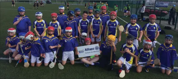  ??  ?? The St Pats players who took part in the Allianz Boys Hurling League recently.