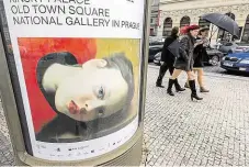  ?? Poskytlo Národní galerii i hlavní město FOTO MAFRA – PETR TOPIČ ?? Reklamní plochy