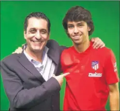  ??  ?? Paulo Futre junto a João Félix.