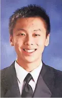 ??  ?? Chun “Michael” Deng died after a hazing ritual in December 2013.