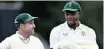  ?? ANDREW CORNAGA BackpagePi­x ?? TEST captain Dean Elgar will chat with Kagiso Rabada about his availabili­ty for the Test series against Bangladesh which coincides with the start of the IPL. Rabada was bought for R18.6 million by the Punjab Kings. |