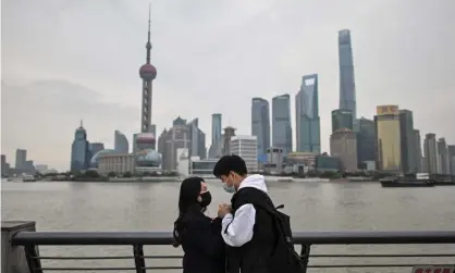  ?? Photograph: Héctor Retamal/AFP/ Getty Images ?? China’s marriage rate is declining. The number of divorces also plummeted at the start of this year.