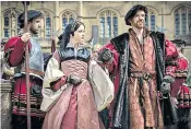  ??  ?? Shows such as Wolf Hall face rising costs for filming on location