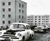  ?? Foto: Stadtarchi­v Neu-Ulm ?? Ein Neubaugebi­et für US-Familien in den 1950er Jahren im heutigen Vorfeld.