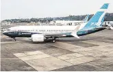  ??  ?? Grounded: Boeing’s 737 Max could return to the air soon