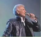  ?? SUBMITTED PHOTO ?? Dennis DeYoung of Styx will headline the “Skylight Sings” online benefit concert on May 21.