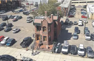  ?? Photos by Joe Amon, The Denver Post ?? The CurryChuco­vich House, which has stood for 130 years, ended up as the law offices of William Myrich and Norton Fichey, who got it placed on the National Register of Historic Places.