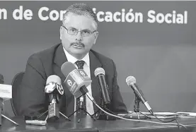  ?? /CORTESÍA GOBIERNO DEL ESTADO ?? Eduardo Limón ya está al tanto de los hechos