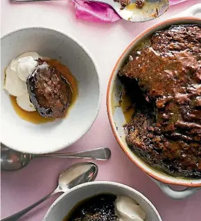  ??  ?? If you want dessert, this sticky date pudding is sure to please.