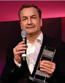  ??  ?? Beim CIO des Jahres 2018 am 15. November wird Bosch-CIO Elmar Pritsch die Laudatio auf den diesjährig­en Sieger in der Kategorie Großuntern­ehmen halten.