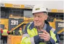  ?? Picture: PA. ?? Alistair Renton, 67, has worked at the Brenkley Lane site since 1982.