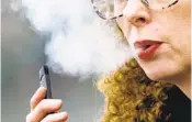  ?? AP FILE ?? To stay on the market, the FDA said the vaping company must show that their product benefits public health by helping people reduce or quit smoking. The agency said Juul’s applicatio­n didn’t have enough informatio­n; the company said it submitted enough data to address all issues.
