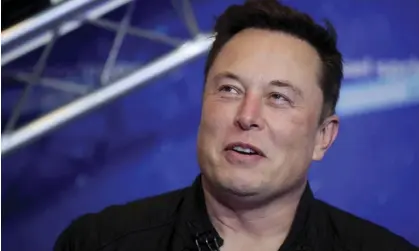  ?? Photograph: Hannibal Hanschke/AP ?? Elon Musk, Tesla’s chief executive.