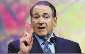  ?? Justin Sullivan Getty Images ?? A DISCONNECT from God breeds U.S. gun violence, former Arkansas Gov. Mike Huckabee says.