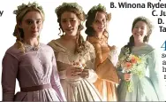  ?? Picture: BBC/PLAYGROUND/PATRICK REDMOND ?? Sisters: The BBC’s new adaptation of Little Women