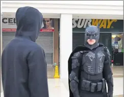  ?? ?? Scene from Leo’s upcoming Batman: Redemption in Kennet Shopping