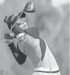  ?? JAY CALDERON/ THE DESERT SUN ?? Patty Tavatanaki­t averaged 323.0 yards on her drives en route to winning the ANA Inspiratio­n on Sunday.