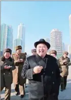  ?? VIA KNS/AFP KCNA ?? North Korean leader Kim Jong-un.