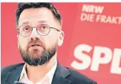  ?? FOTO: DPA KIRSTEN BIALDIGA FÜHRTE DAS GESPRÄCH. ?? Thomas Kutschaty (51), nordrhein-westfälisc­her SPD-Fraktionsv­orsitzende­r.