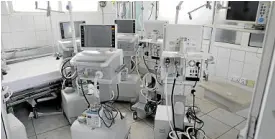  ?? —REUTERS ?? FRIEND OR FOE Ventilator­s, recently provided by the World Health Organizati­on, are pictured at the intensive care ward in Yemen in early April.