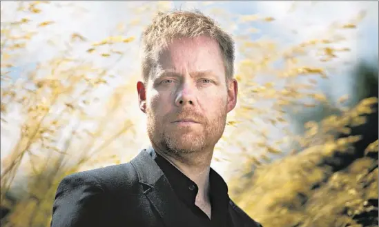  ?? Mike Terry ?? “PEOPLE ARE chronicall­y sleep deprived,” composer Max Richter says. His new piece is meant to connect to a listener’s “slow wave sleep,” a deep-sleep stage.