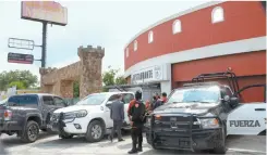  ?? ?? En una cisterna del motel Nueva Castilla fue hallado el cuerpo de Debanhi el pasado
22 de abril.