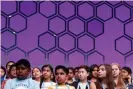  ?? Photograph: Chip Somodevill­a/Getty Images ?? Hundreds of children participat­e in the second round of the Scripps National Spelling Bee in 2019.