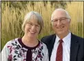  ?? SUBMITTED ?? Marilyn and Gary Walton, new directors of the 15-acre Historic Kirtland, have moved here from Orem, Utah, to fulfill their two-year commitment to the Church of Jesus Christ of Latter-day Saints.