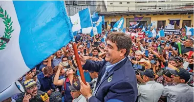  ?? EFE ?? Las elecciones generales de Guatemala se llevarán a cabo el próximo 25 de junio para definir al presidente.