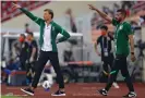  ?? Photograph: AFP/Getty Images ?? Saudi Arabia’s French coach Herve Renard during the recent World Cup qualifier against China in Jeddah.