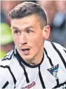  ??  ?? Fraser Aird: Leaving Dunfermlin­e for twoyear deal with United.