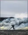  ?? PICTURE: JAMES HARDISTY ?? DARK CLOUD: Heather burning on the moors.