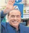  ?? FOTO: DPA ?? Silvio Berlusconi, Ex-Ministerpr­äsident von Italien, will zurück in die Politik.