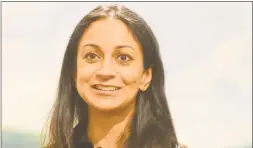  ?? Alex von Kleydorff / Hearst Connecticu­t Media ?? Dita Bhargava, who is seeking the Democratic nomination for the treasurer’s race, has challenged the party’s endorsed candidate Shawn Wooden to five debates.