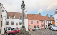  ??  ?? 25km south of Dumfries on Solway Coast road, A710. On the Scottish Riviera, the rocky
The Fife village of Culross