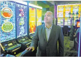  ?? Las Vegas Review-journal file ?? Emerald Island owner Timothy Brooks received a recommenda­tion from the Nevada Gaming Control Board to bring in a new partner for the Henderson casino.