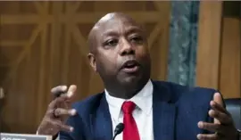  ?? Tom Williams/ Getty Images ?? Sen. Tim Scott