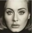  ?? COLUMBIA RECORDS ?? The cover of Adele’s 25, out Friday.