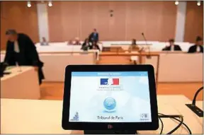  ??  ?? Le procès du Belgo-Tunisien s’ouvre ce mercredi au palais de justice de Paris.