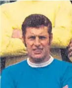  ??  ?? Bill “Buck” Mccarry played 306 games for St Johnstone.