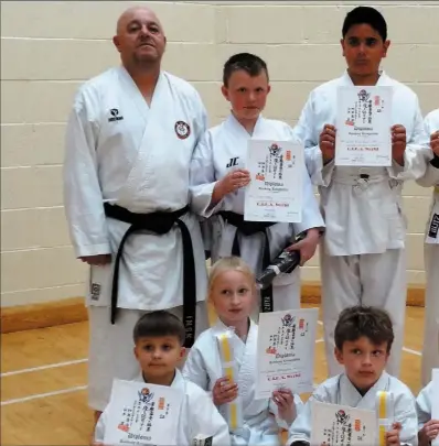  ??  ?? The Dundalk Karate crew at the recent grading.