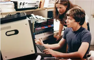  ??  ?? In WarGames, Matthew Broderick’s character used an IMSAI 8080 computer to hack into WOPR, although his keyboard input was coded to always output the correct strings, so that the actor needn’t worry about his typing